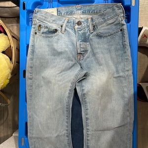 Abercrombie not zip jeans